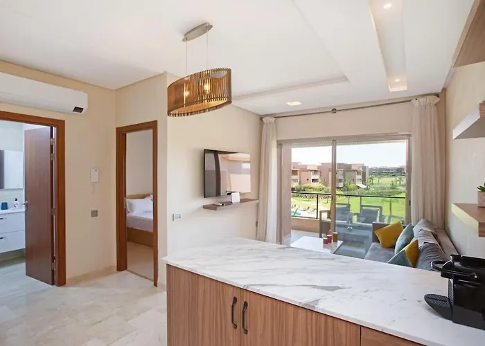 Cozy&Elegant-Prestigia-Pool-10Min From Gueliz