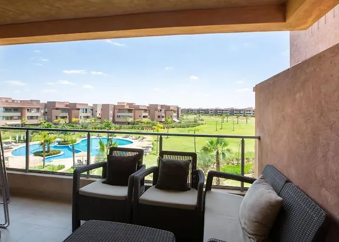 Cozy&Elegant-Prestigia-Pool-10Min From Gueliz